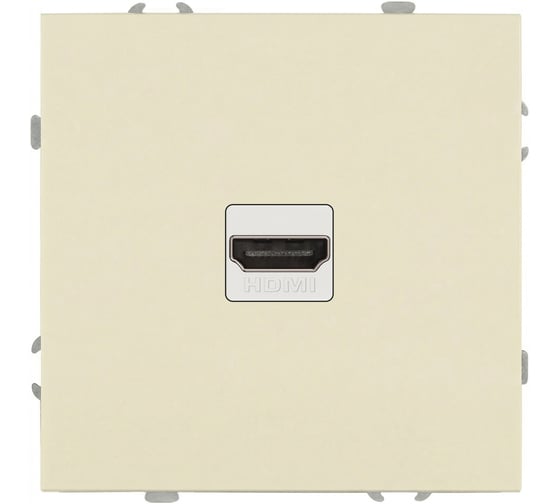 Розетка ЭРА Galaxy 15-3114-02 HDMI IP20 слоновая кость Б0070795