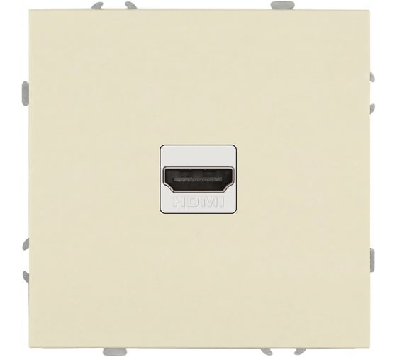 Розетка ЭРА Galaxy 15-3114-02 HDMI IP20 слоновая кость Б0070795