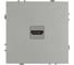 Розетка ЭРА Galaxy 15-3114-03 HDMI IP20 алюминий Б0070796 2