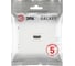 Розетка ЭРА Galaxy 15-3114-08 HDMI IP20 белый матовый Б0070801 6