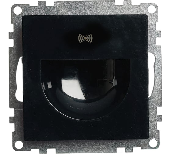 Механизм подсветки встраиваемой LED c датчиком движения STEKKER 250В, 1W, 4000К, серия Катрин, черный, 50278
