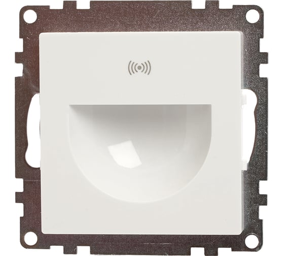 Механизм подсветки встраиваемой LED c датчиком движения STEKKER 250В, 1W, 4000К, серия Катрин, белый, 50279