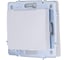 Розетка Lezard ASTI с заземлением с крышкой ПБТ белая IP44. 7081-0288-123BIPCH 3