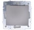Розетка Lezard ASTI с заземлением с крышкой ПБТ платина IP44. 7081-3588-123BIPCH 2