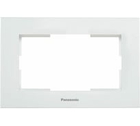 Рамка для 2-й розетки Panasonic белая Karre Plus Panasoni WKTF0809-2WH