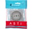 Розетка Lezard ASTI с/з ПБТ платина механизм 7081-3588-122B 3