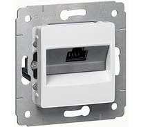 Информационная розетка Legrand Cariva - RJ45 - категория 6 UTP - White 773641