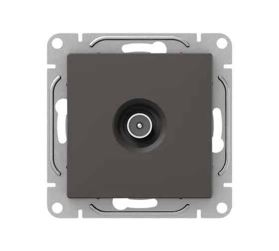 Механизм розетки TV EKF Эпика проходная, мокко UP1-SOM-TV-2