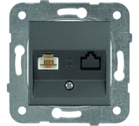TF розетка Panasonic модуль, темно-серый KarrePlus WKTT0402-2DG