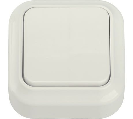 Выключатель Bylectrica 1-клавишная, скрытая установка 6А, серия ВАРИАНТ, А16-2111 бежевый