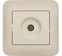 Розетка ТВ Lezard ASTI оконечная крем 7081-0303-130
