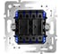 Механизм перекрестного переключателя двухклавишного Voltum S70 10А VLS0205M 2