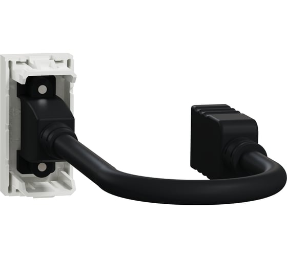 HDMI розетка Systeme Electric Unica Modular Белая 1 модуль SE NU343018