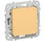 Выключатель IEK FLITE 1-клавишный перекрестный 10А ВС71-1-0-ФлЗ золотарник FI-V13-0-10-K90 1