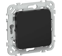 Выключатель 1-клавишный IEK FLITE 2-полюсный 10А ВС6/21-1-2-ФлЧ черный FI-V10-1-10-1-2-K02