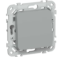 Выключатель 1-клавишный IEK FLITE 2-полюсный 10А ВС6/21-1-2-ФлС серый FI-V10-1-10-1-2-K03