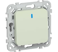Выключатель 1-клавишный с индикацией IEK FLITE 10А ВС11-1-1-ФлП панг FI-V10-1-10-1-K92