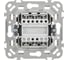 Выключатель 2-клавишный IEK FLITE 10А ВС12-1-0-ФлШ шампань FI-V20-0-10-1-K37 5