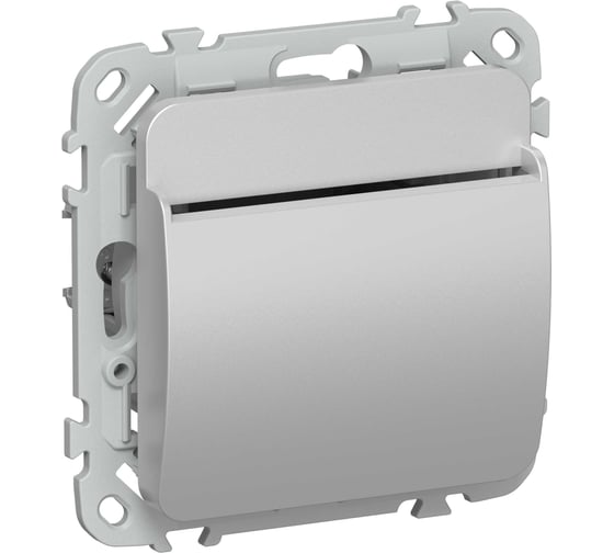Выключатель карточный IEK FLITE 30А ВК-0-ФлА алюминий FI-V11-0-10-K47
