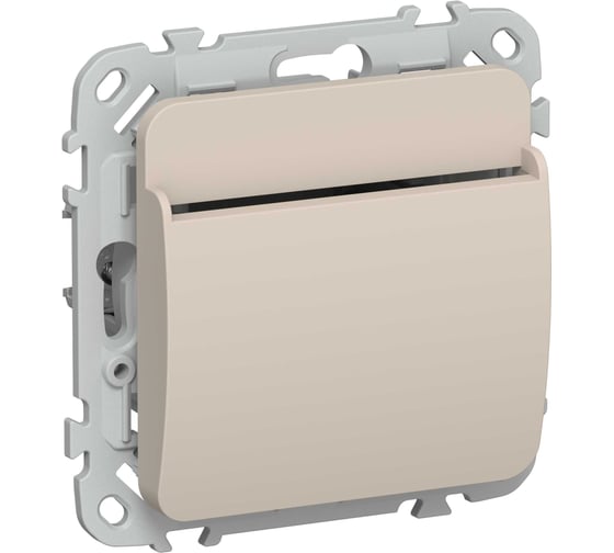 Выключатель карточный IEK FLITE 30А ВК-0-ФлЛ льняной FI-V11-0-10-K88