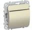 Выключатель карточный IEK FLITE 30А ВК-0-ФлШ шампань FI-V11-0-10-K37 1