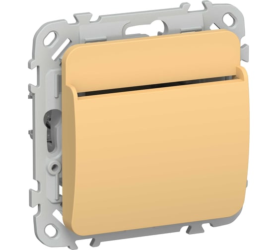 Выключатель карточный IEK FLITE 30А ВК-0-ФлЗ золотарник FI-V11-0-10-K90