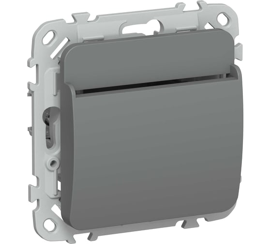 Выключатель карточный IEK FLITE 30А ВК-0-ФлМА мокрый асфальт FI-V11-0-10-K80