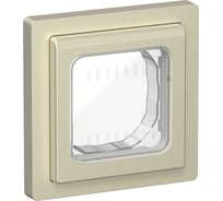 Рамка 1-местная IEK FLITE IP55 Рпро-1-55-ФлШ шампань FI-M10-32-55-K37