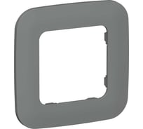 Рамка 1-местная IEK FLITE РУ-1-А-ФлМА мокрый асфальт FI-M12-31-20-K80