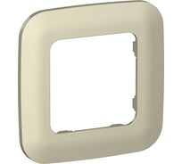 Рамка 1-местная IEK FLITE РУ-1-А-ФлШ шампань FI-M12-31-20-K37