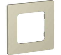 Рамка 1-местная IEK FLITE РУ-1-К-ФлШ шампань FI-M12-32-20-K37
