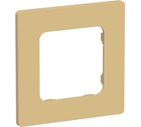 Рамка 1-местная IEK FLITE РУ-1-К-ФлШм шамуа FI-M12-32-20-K89