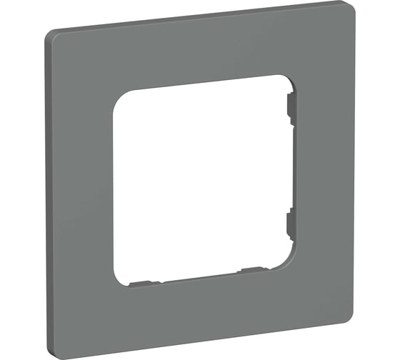 Рамка 1-местная IEK FLITE РУ-1-К-ФлМА мокрый асфальт FI-M12-32-20-K80