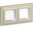 Рамка 2-местная IEK FLITE IP55 Рпро-2-55-ФлШ шампань FI-M20-32-55-K37 1