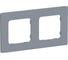 Рамка 2-местная IEK FLITE РУ-2-К-ФлМ маренго FI-M22-32-20-K35 1