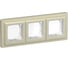 Рамка 3-местная IEK FLITE IP55 Рпро-3-55-ФлШ шампань FI-M30-32-55-K37 1