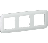 Рамка 3-местная IEK FLITE РУ-3-А-ФлЖ жемчуг FI-M32-31-20-K36