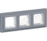 Рамка 3-местная IEK FLITE IP55 Рпро-3-55-ФлМ маренго FI-M30-32-55-K35 1