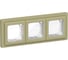 Рамка 3-местная IEK FLITE IP55 Рпро-3-55-ФлО оливковый FI-M30-32-55-K26 1