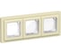 Рамка 3-местная IEK FLITE IP55 Рпро-3-55-ФлН навахо FI-M30-32-55-K87 1