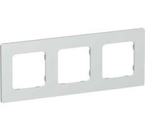Рамка 3-местная IEK FLITE РУ-3-К-ФлЖ жемчуг FI-M32-32-20-K36