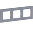 Рамка 3-местная IEK FLITE РУ-3-К-ФлМ маренго FI-M32-32-20-K35 1