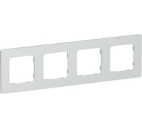 Рамка 4-местная IEK FLITE РУ-4-К-ФлЖ жемчуг FI-M42-32-20-K36
