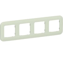 Рамка 4-местная IEK FLITE РУ-4-А-ФлП панг FI-M42-31-20-K92