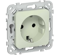 Розетка IEK FLITE с заземлением без защитных шторок 16А РС11-0-ФлП панг FI-R11-16-K92