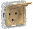 Розетка IEK FLITE с заземлением с защитными шторками и крышкой 16А IP44 РСшкр11-0-44-ФлШм шамуа FI-R16-16-44-K89 1