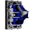 Розетка компьютерная встраиваемая Voltum S70 RJ45 кат.6, графит VLS060107 11