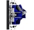Розетка компьютерная встраиваемая Voltum S70 RJ45 кат.6, графит VLS060107 12