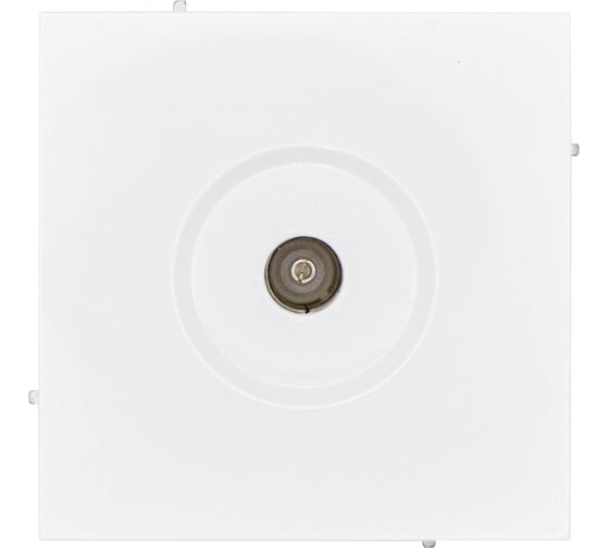 Розетка Lezard ESTET ТВ оконечная белая (10шт/120шт) 745-0288-130