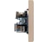 Розетка KRANZ STRONG компьютерная RJ45 кат6 + TV с/у шелк KR-78-0722-8 4